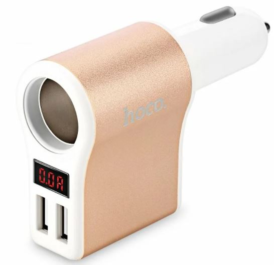 АЗУ 2 USB Hoco Z10 2.1А дисплей