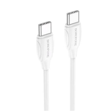 Кабель BOROFONE BX19  TYPE-C -TYPE-C 1,0м 3.0 A белый