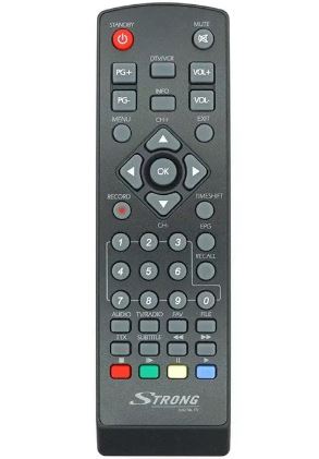 Пульт для приставки STRONG SRT-8202 DVB-T2 тех пак