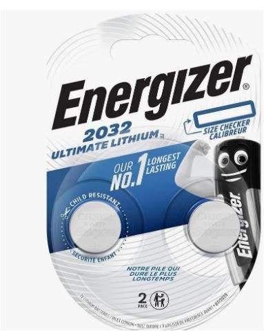 ENERGIZER CR 2032 2BL ULTIMATE (20) 34