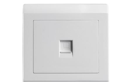 Розетка компьютерная RJ-45 1A 120B ЭФК  Basic