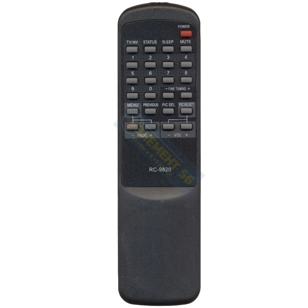Пульт для телевизора SHIVAKI RC-9820 JAVA тех пак
