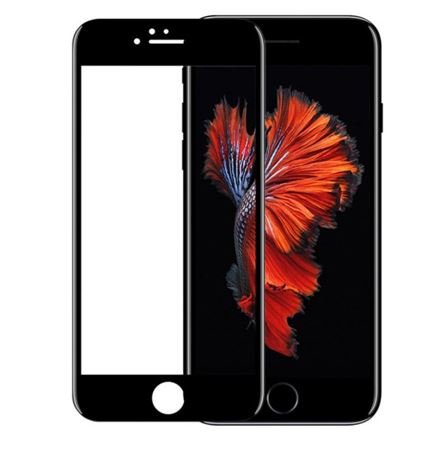 Защитное стекло для IPhone 6 (4.7) (черный)  Zibelino TG 3D