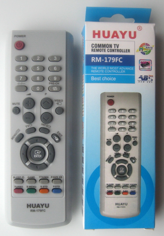 Пульт для телевизора SAMSUNG HUAYU RM-179FC корпус AA59-00332A универсальный