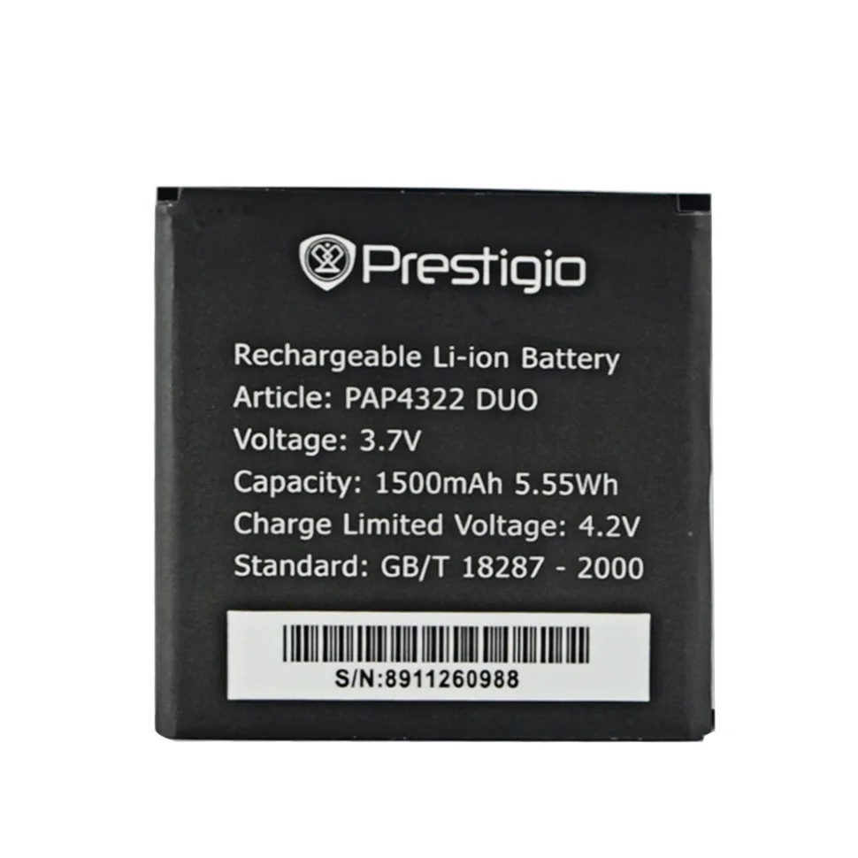 АКБ Prestigio 4322 тех упак