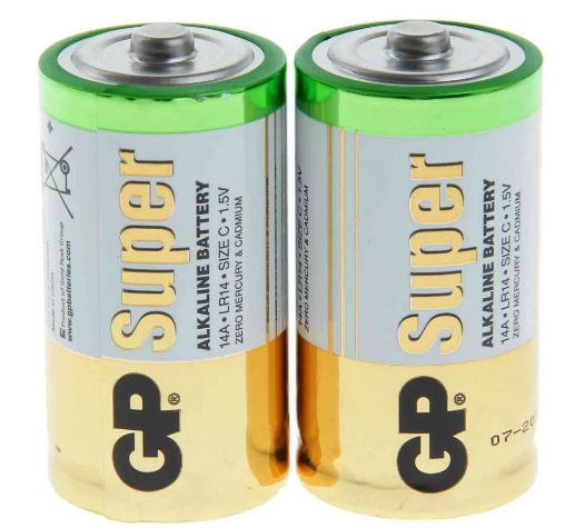 GP SUPER LR14, MN1400, A343, E93, C 2SP (2) (20) 30