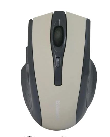 Мышь DEFENDER беспроводная ACCURA MM-665  6 кнопок серая
