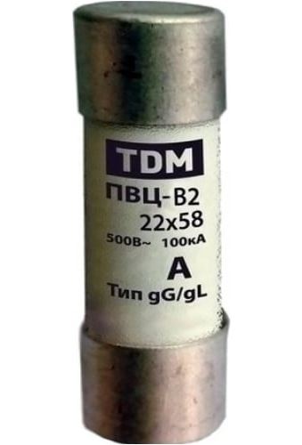 Предохранитель (Плавкая вставка) TDM ПВЦ-В2 500В 32А SQ0729-0031