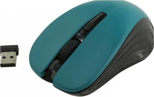 Мышь беспроводная SMART BUY 340AG-CN бирюза USB